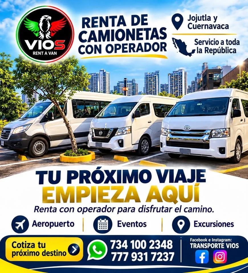 Camionetas de VIOS para excursiones y eventos